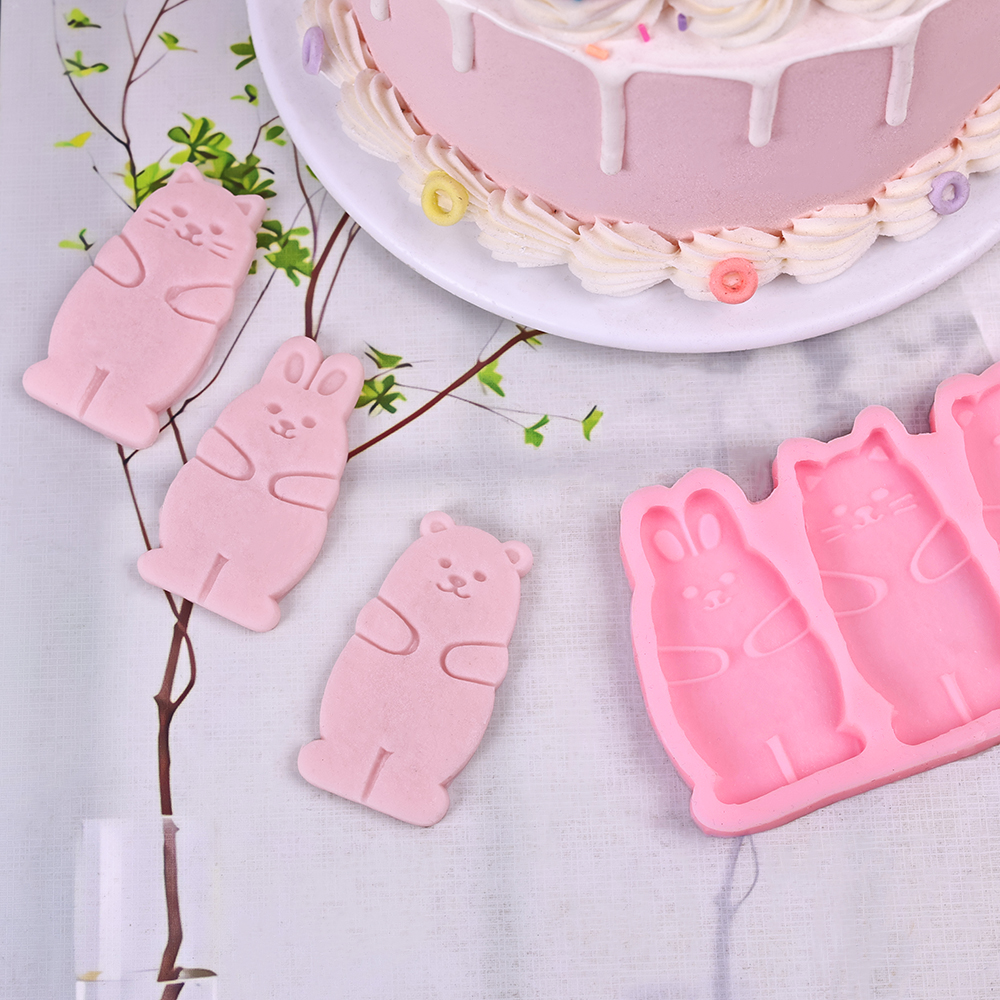 1pc Cartoon Triple Link Rabbit - Kitchen And Baking Tools avis et prix