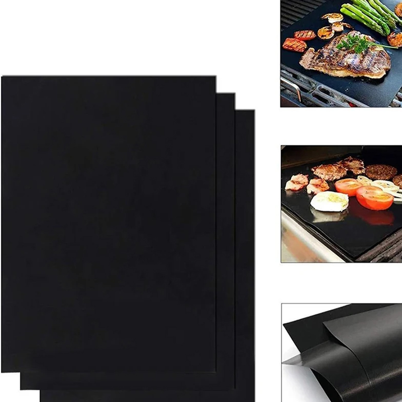 1Pc BBQ Grill Mat Barbecue Out - Super Kitchen Baking Mat avis et prix