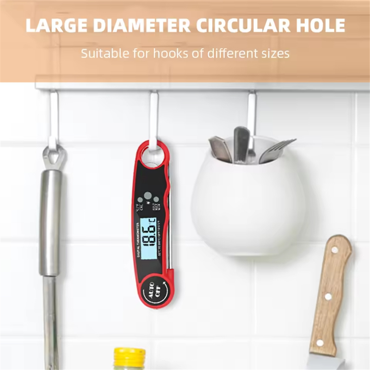 A002 Food Thermometer Kitchen  - Kitchen Baking Area avis et prix