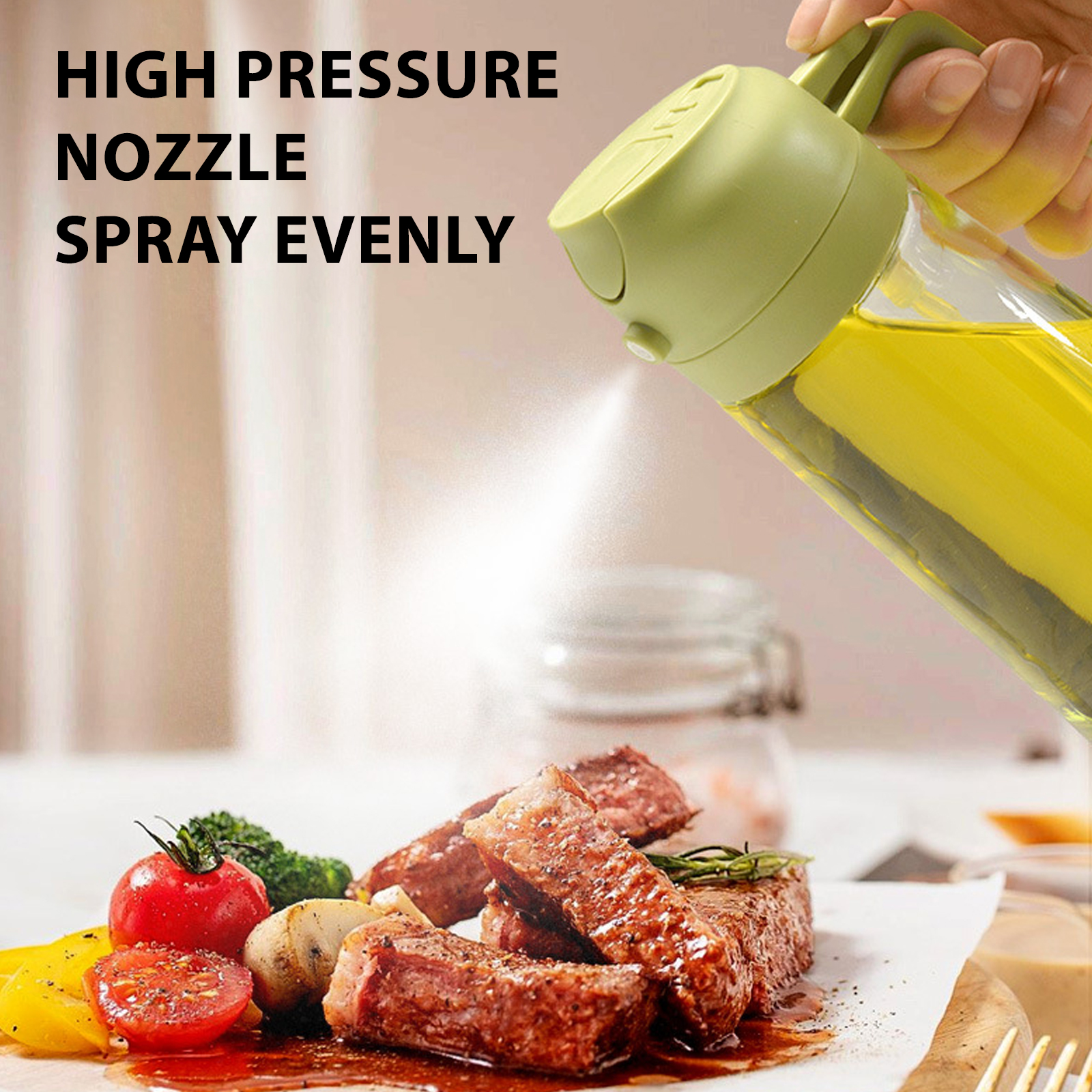 2-in-1 Glass Oil Sprayer For C - Kitchen Glass Baking Set avis et prix