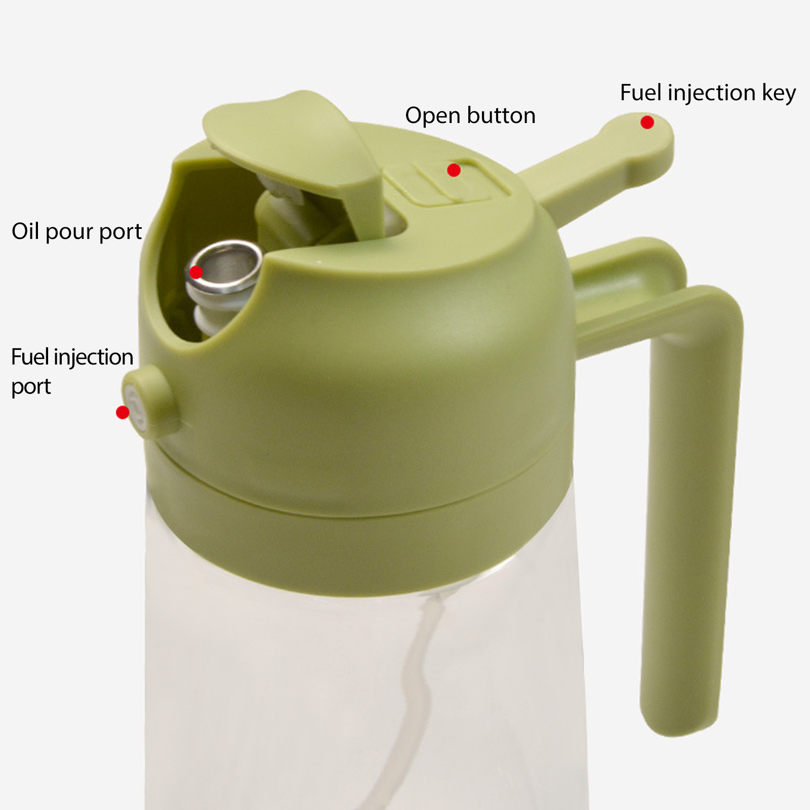 2-in-1 Glass Oil Sprayer For C - Kitchen Glass Baking Set avis et prix