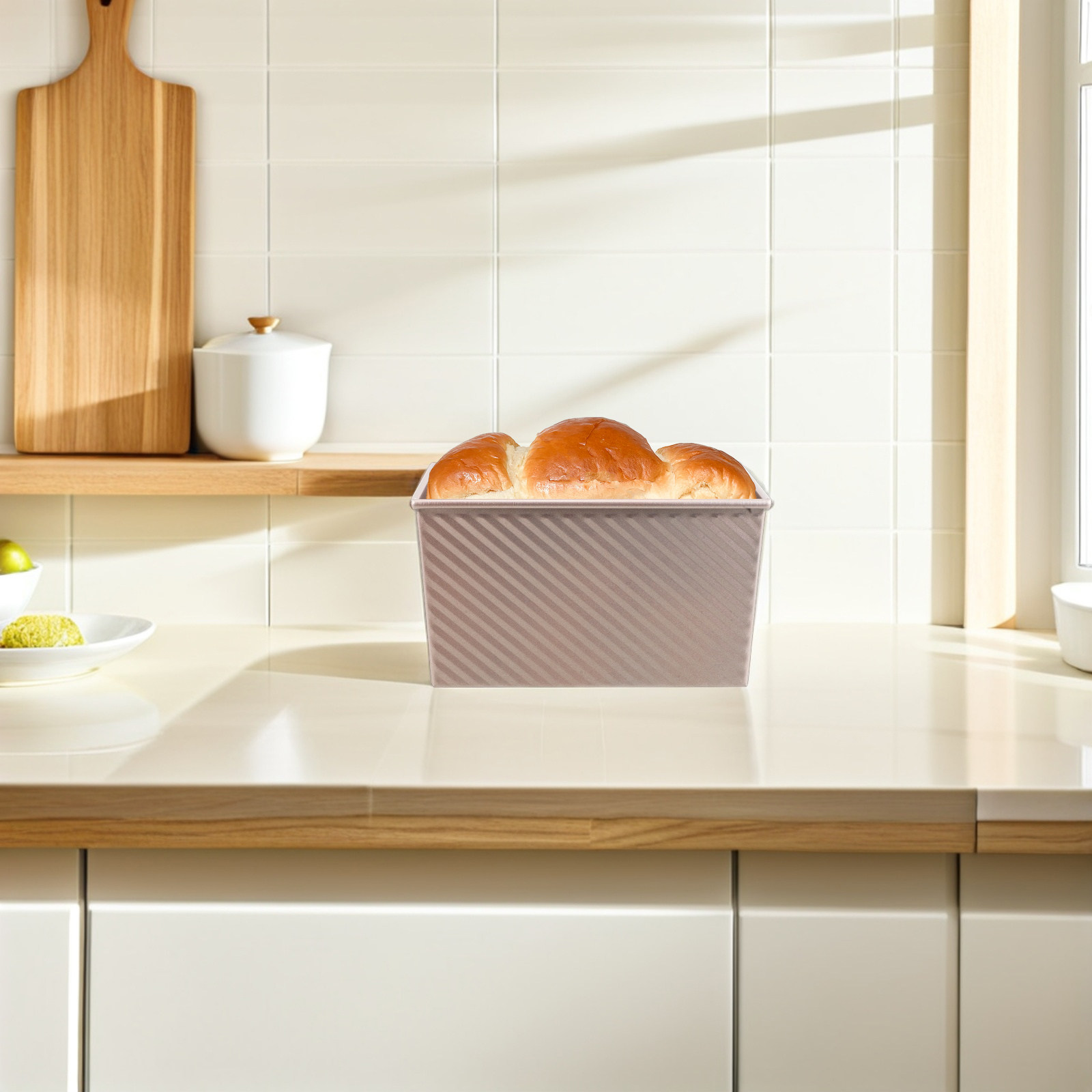 Non-Stick Rectangular Toast Pa - Kitchen Baking Pan avis et prix
