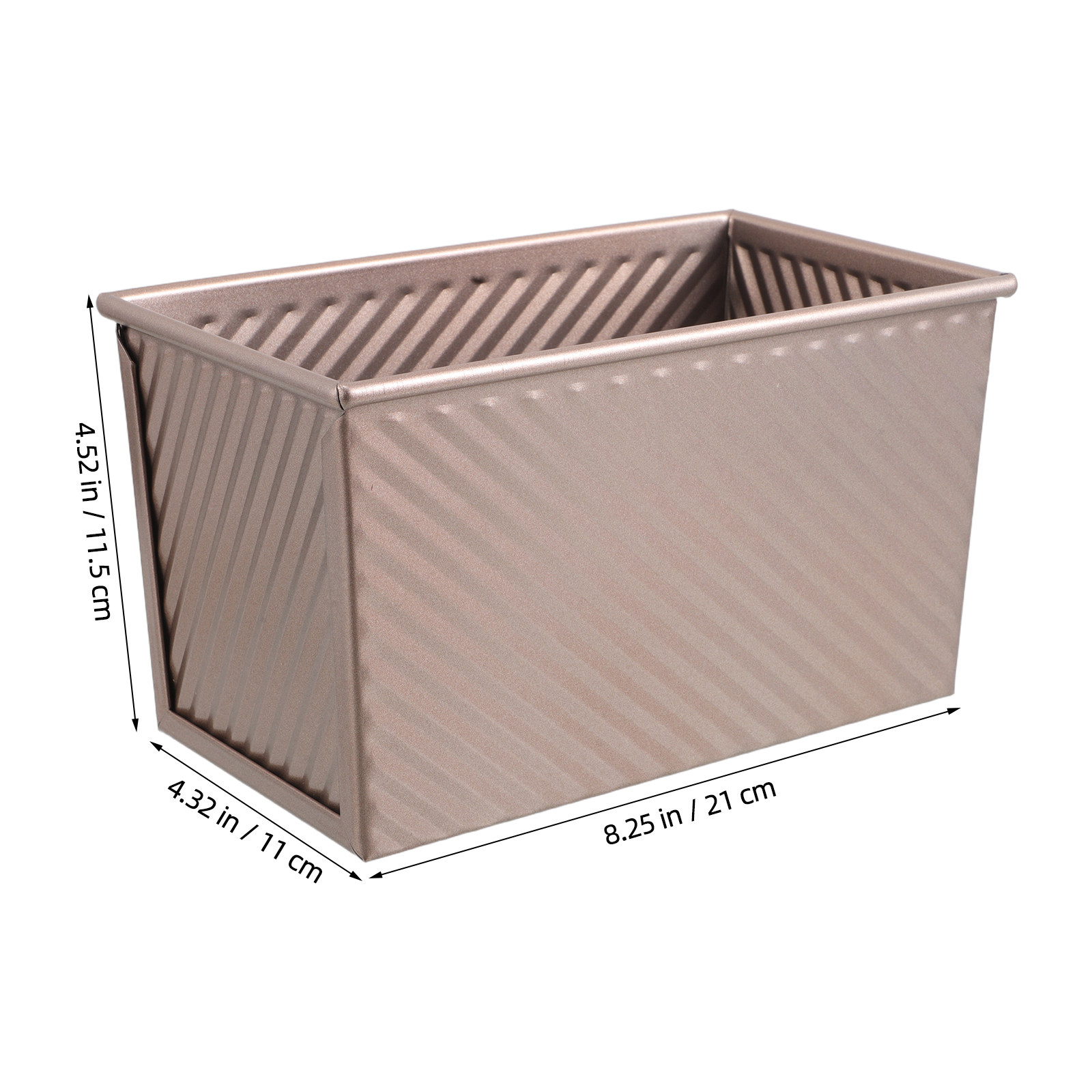 Non-Stick Rectangular Toast Pa - Kitchen Baking Pan avis et prix