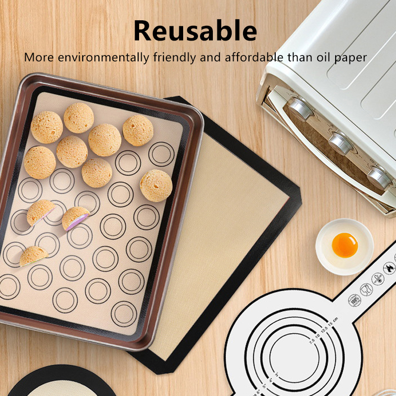 1Pc 42x29.5cm Silicone Baking  - Kitchen Baking Mat avis et prix