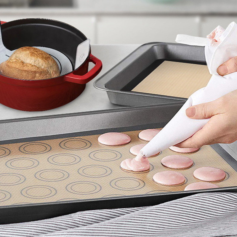 1Pc 42x29.5cm Silicone Baking  - Kitchen Baking Mat avis et prix