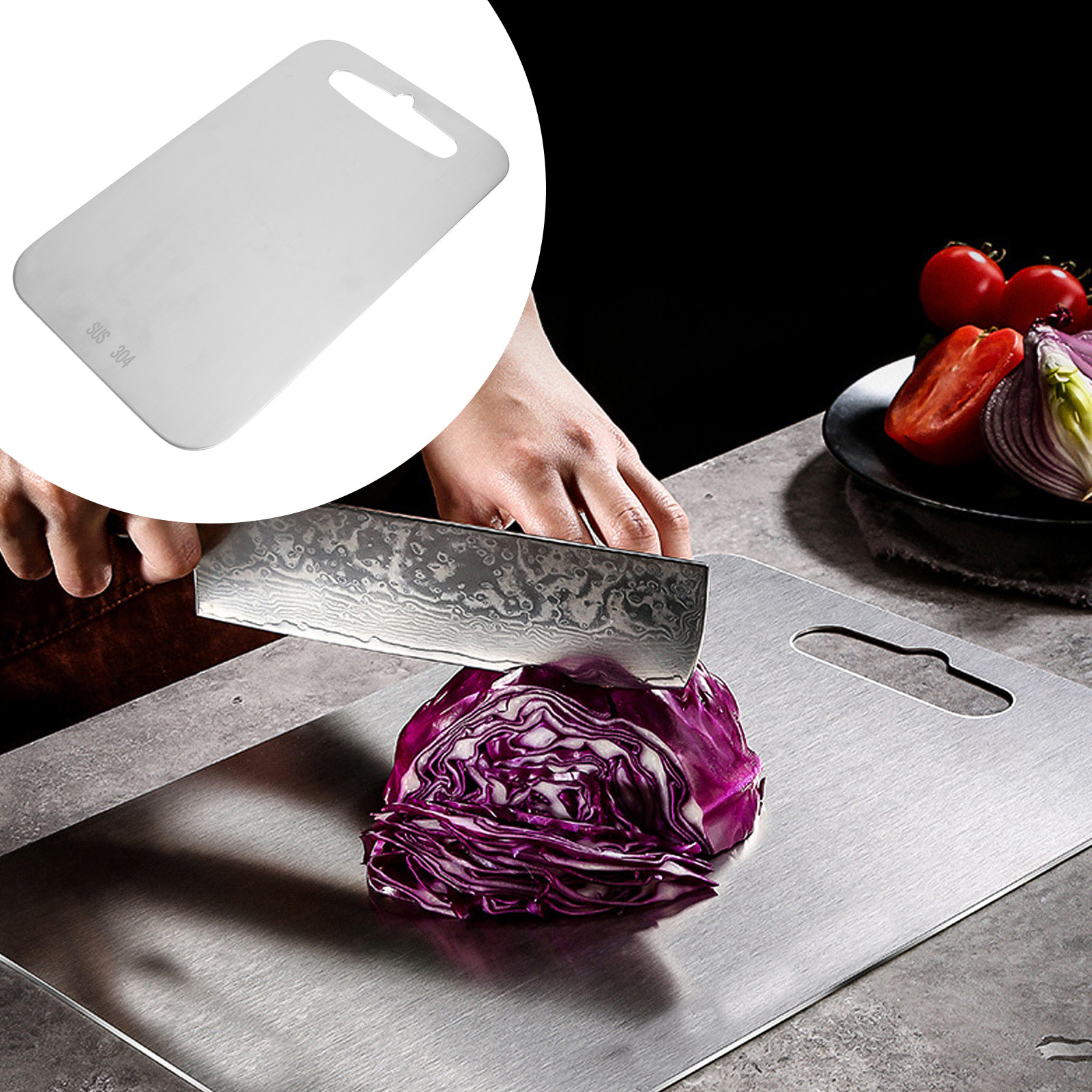 Stainless Steel Cutting Board  - Kitchen Baking Area avis et prix
