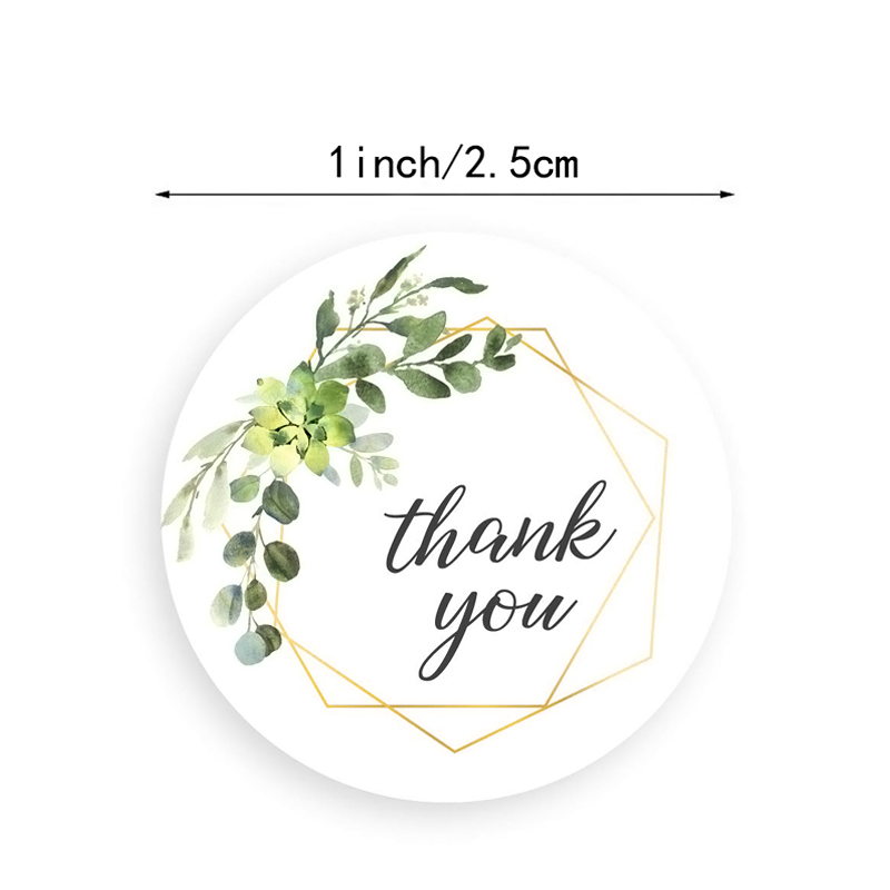 500pcs Thank you Roll Stickers - Kitchen.Baking Labels avis et prix