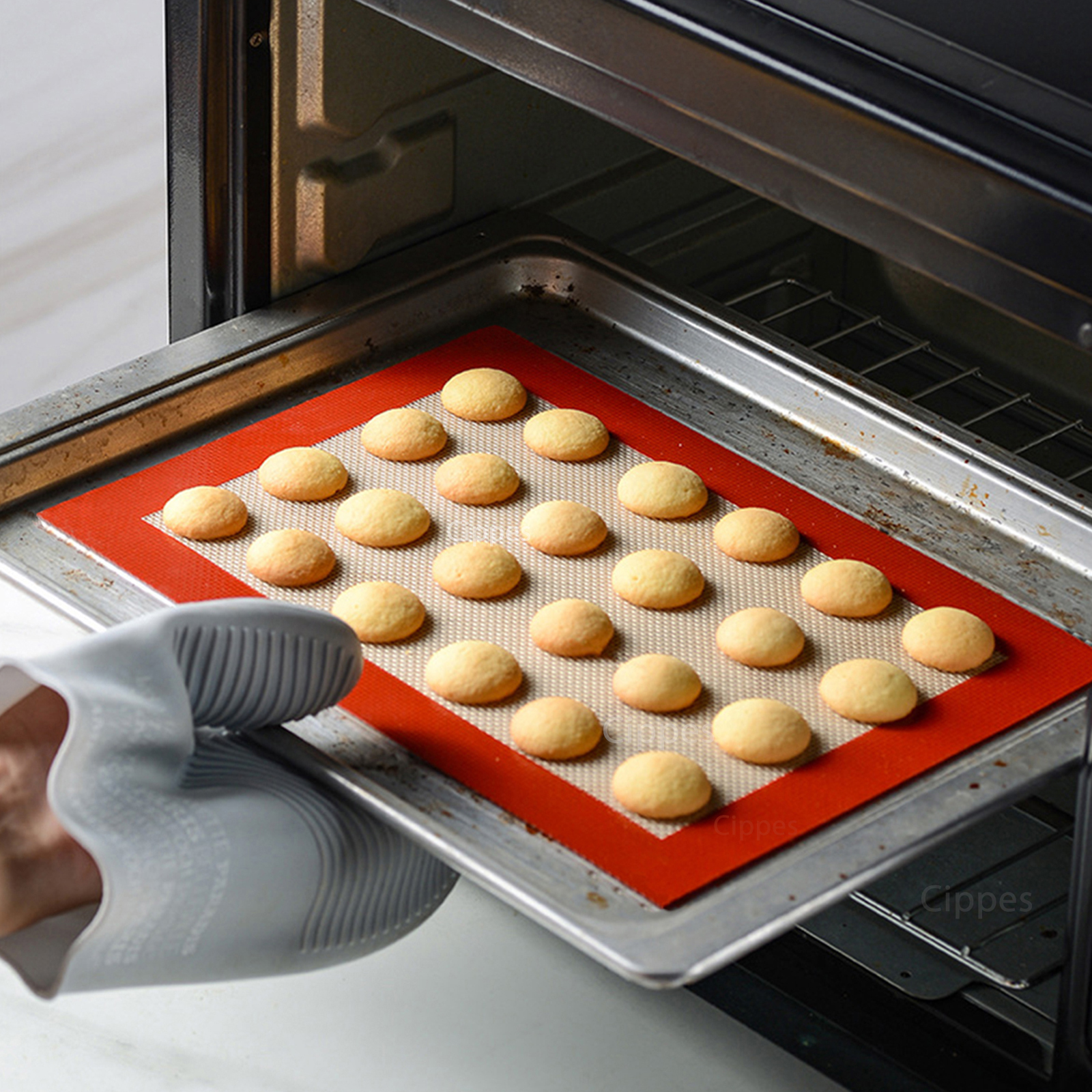 2PCS Silicone Baking Mats for  - Super Kitchen Baking Mat avis et prix