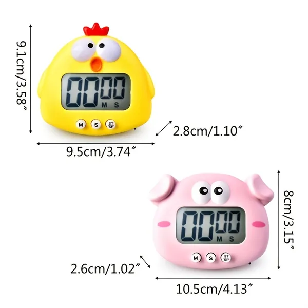 Kitchen Timer; Cute Cartoon Pi - Baking Kitchen Hourly avis et prix