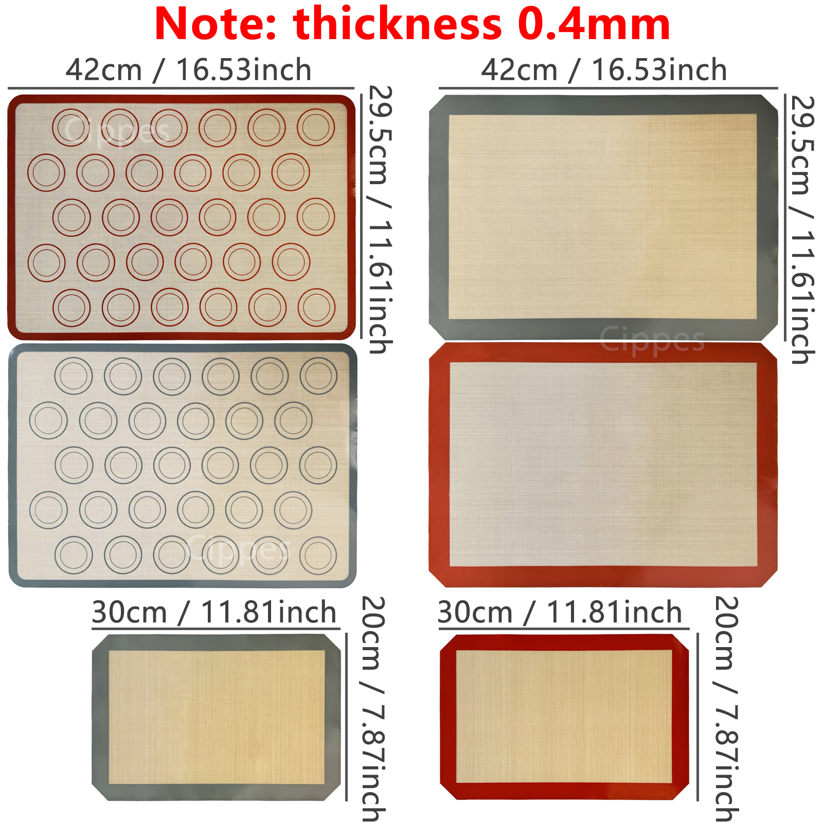 1PC Silicone Baking Mat for Ov - Super Kitchen Baking Mat avis et prix