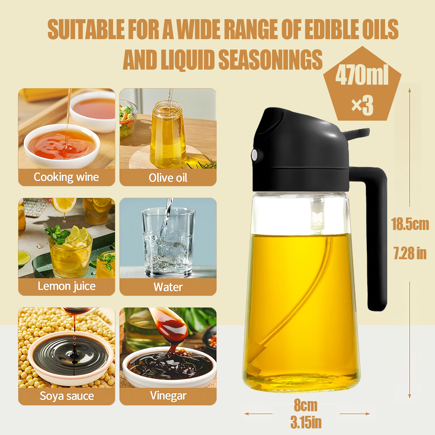 2-in-1 Food Grade Glass Olive  - Kitchen Glass Baking Set avis et prix