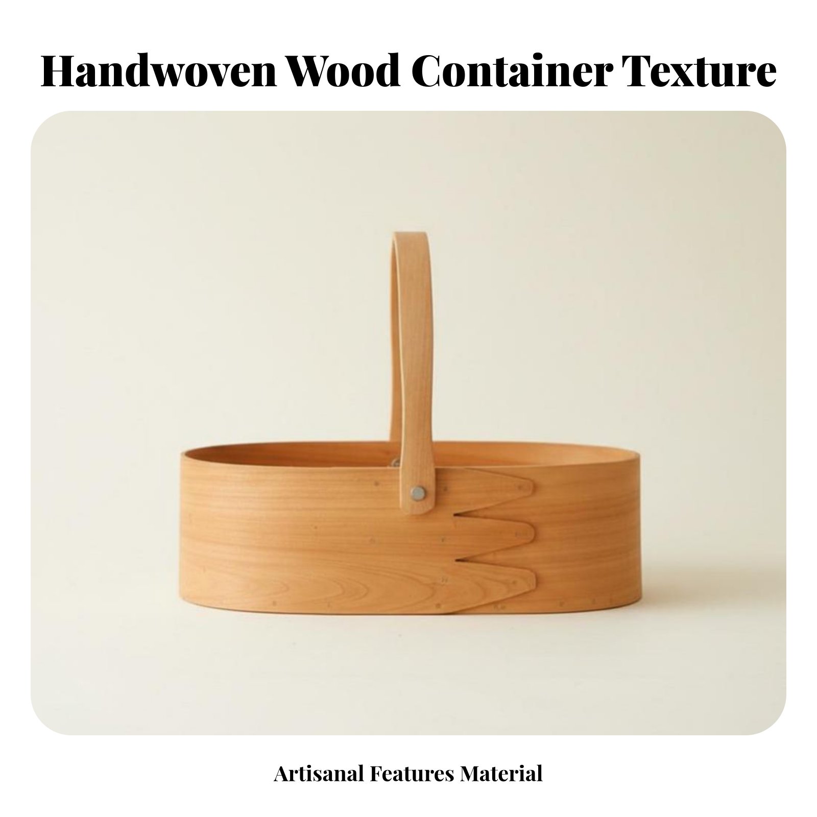 Handled Wood Chip Container Ja - Kitchen And Baking Tools avis et prix