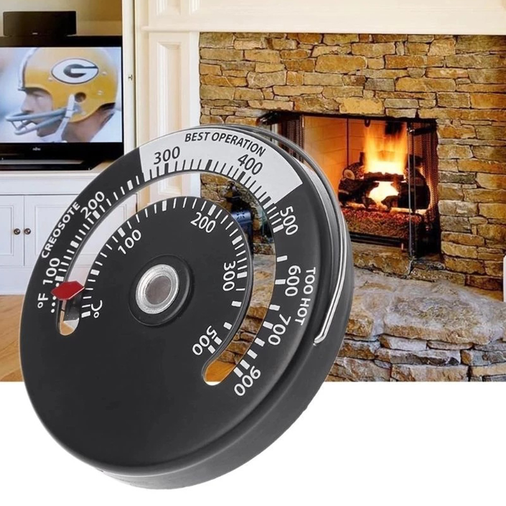 Hot Hermometer Magnetic Wood S - Oven Thermometer Analog avis et prix
